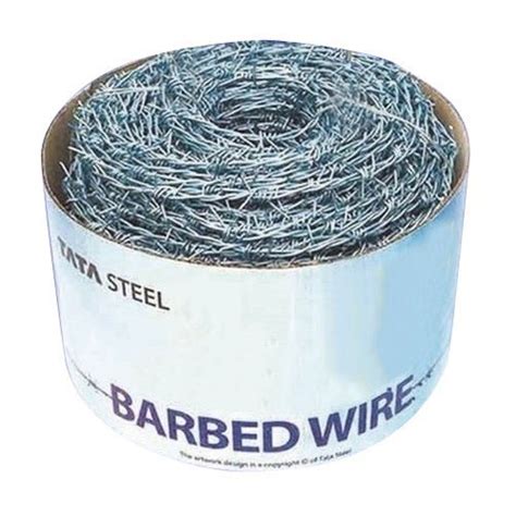 Iron Galvanized Tata Gi Barbed Wire 2 5 Mm At Rs 90 Kg In