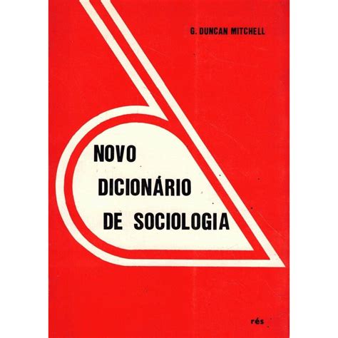 Novo Dicionário de Sociologia Cão Grande Livros