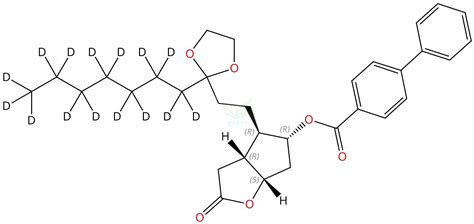 3aR 4R 5R 6aS 4 3 Ethyleneketal Decanyl Hexahydro 5 Hydroxy 2H