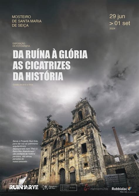 Da Ruína à Glória As Cicatrizes da História exposição de fotografia