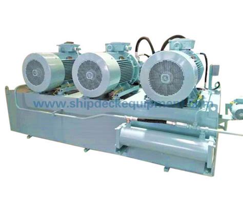 Ship Hydraulic Power Unit Spud Can Zhongyuan Ship Machinery