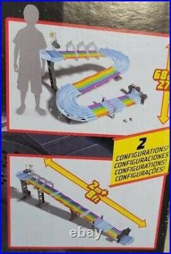 Car Track Set Hot Wheels Mario Kart Rainbow Road Raceway Track Set In Hand Ready To Ship
