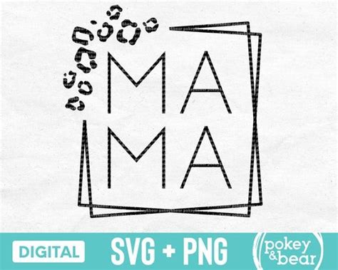 Leopard Mama Svg Cheetah Mama Svg Mom Svg Mom Life Svg - Etsy | Svg ...