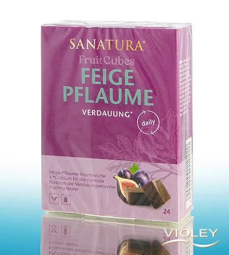 Sanatura Fruit Cubes Feige Pflaume G Bei Violey