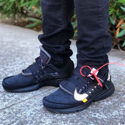 Off-White x Air Presto 'Black' - Nike - AA3830 002 | GOAT