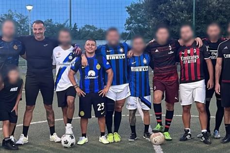 Omicidio Antonio Bellocco La Foto Della Partita Di Calcetto Tra