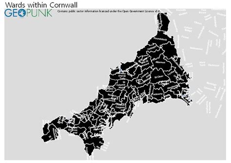 Map And Details For Cornwall Council Local Authority