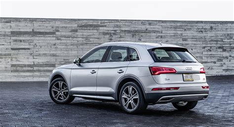 2018 Audi Q5 3 0 TDI Quattro Color Florett Silver Rear Three