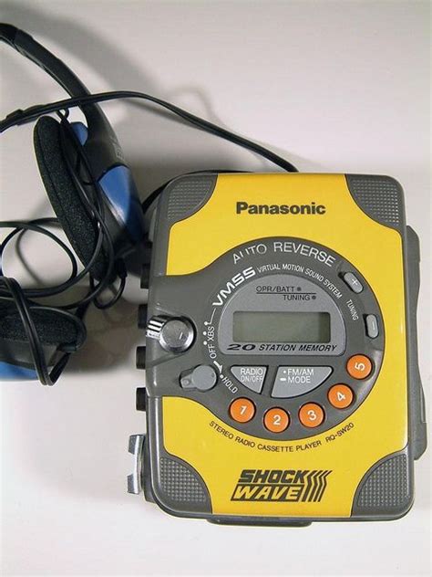 Panasonic Shock Wave Vmss Rq Sw20 Radio Cassette Shock Wave Panasonic