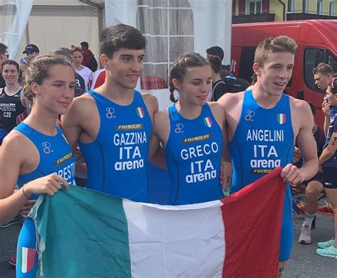 Triathlon Europei Youth La Mixed Relay Bronzo Azzurri Di Gloria