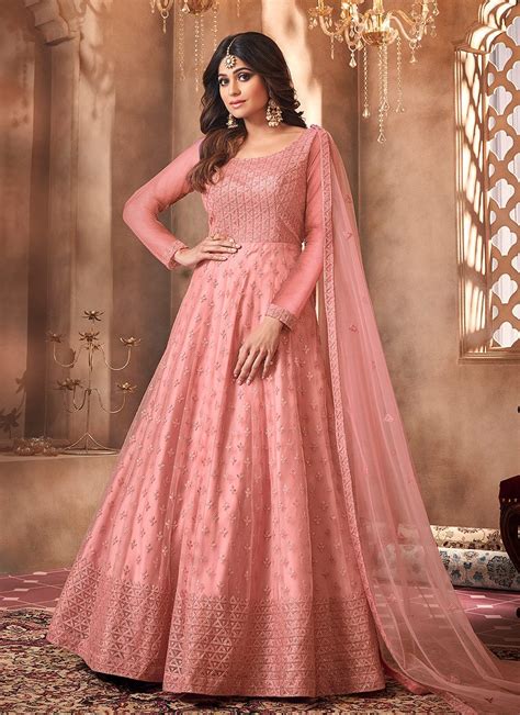 Indian Wedding Anarkali Suit For Woman Wedding Bridal Ireland Ydy