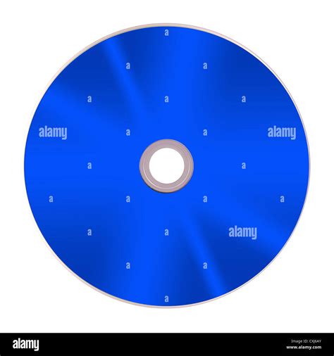 Compact Discs Isolated Against A White Background Stock Photo Alamy