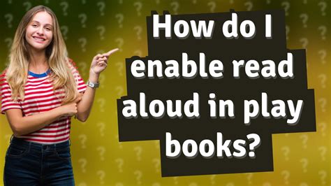 How Do I Enable Read Aloud In Play Books Youtube