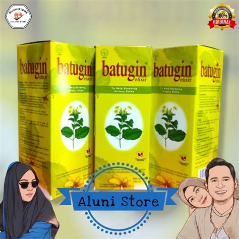 Jual Batugin Elixir 300 Ml Obat Batu Ginjal Shopee Indonesia