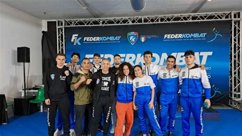 Incetta Di Podi Ai Campionati Italiani Di Kickboxing A Jesolo Per La