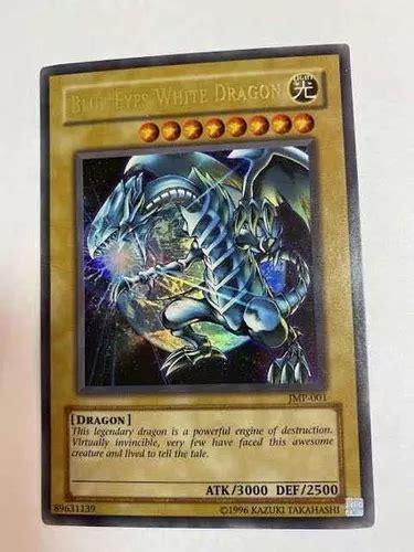 Yugioh Blue Eyes White Dragon Ultra Jmp 001 Mundo Nuevo