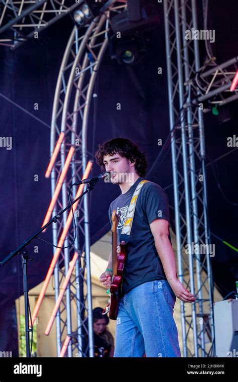 Alfie Templeman Trnsmt 2022 July 10th Stock Photo Alamy