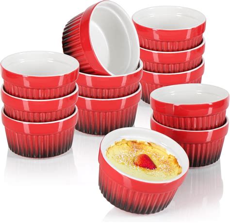 Amazon De Dimono Dessert Schalen Creme Brulee Souflee F Rmchen