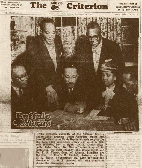 Martin Luther King - Buffalo Stories Archives & Blog