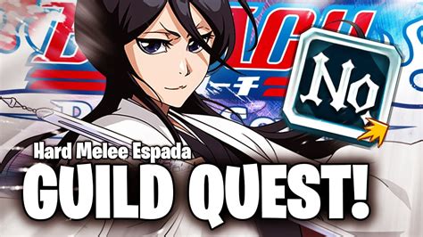 First Time Doing Hard Espada Melee Guild Quest Bleach Brave Souls