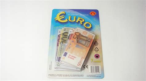 Pieni Dze Zabawkowe Euro Banknoty Euro Erli Pl