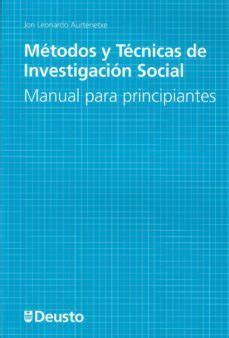 Ebook MÉTODOS Y TÉCNICAS DE INVESTIGACIÓN SOCIAL EBOOK de Casa del Libro