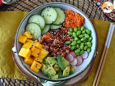 Pok Bowl Au Saumon Recette Ptitchef