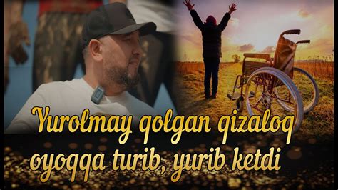 Sardor Rahimxon Yurolmay Qolgan Qizaloq Oyoqqa Turib Yurib Ketdi