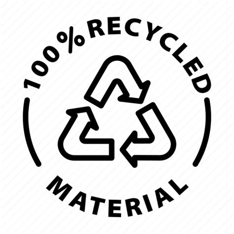 Label Recycled Recycled Material Tag Icon