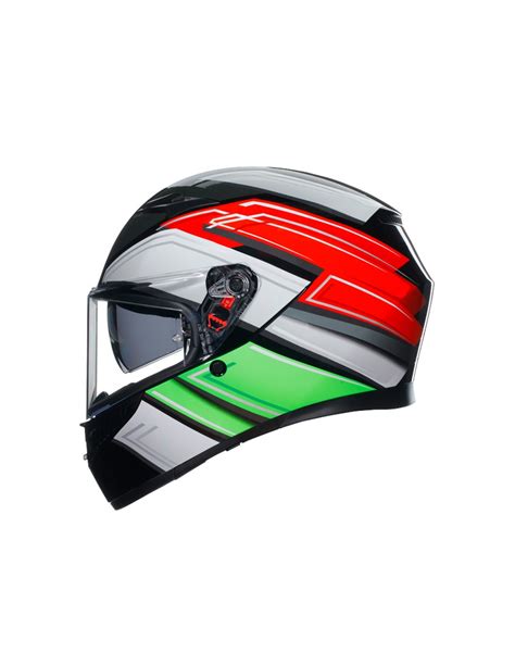 Agv Casco Integrale K E Wing Black Italy Mg Motostore