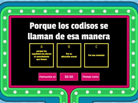 Literatura Precolombina Gameshow Quiz