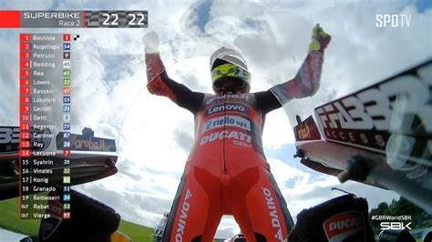 Wsbk Uk Round Sbk Race Last Lap Interview Podium Youtube