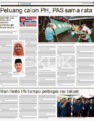 Manifesto Pn Tumpu Pelbagai Isu Rakyat Klik