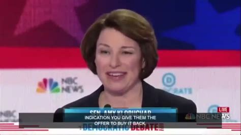 Amy Klobuchar Does This Hurt My Uncle Dick In His Deer Stand