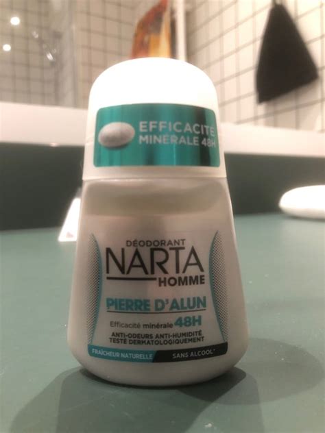 Narta Homme Pierre Alun Déodorant bille INCI Beauty