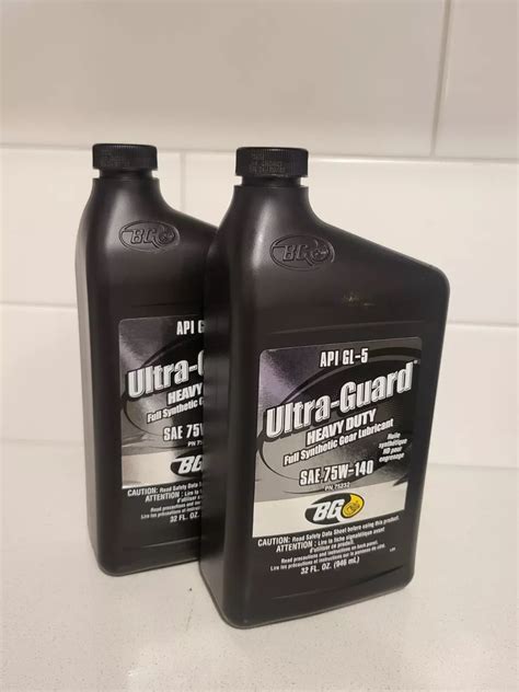 BG Ultra Guard Full Synthetic Gear Oil 47 OFF