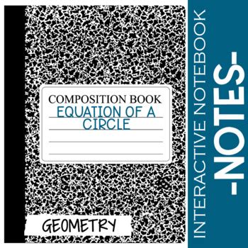 Equation Of A Circle Guided Notes