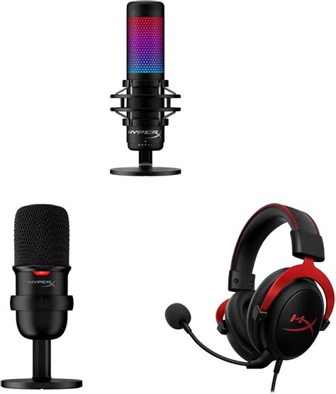 Amazon Hyperx Quadcast S Rgb Usb Condenser Microphone Solocast