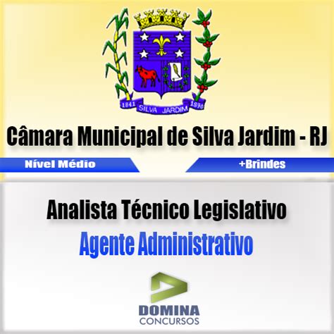 Apostila Câmara de Silva Jardim RJ Ag Adm Domina