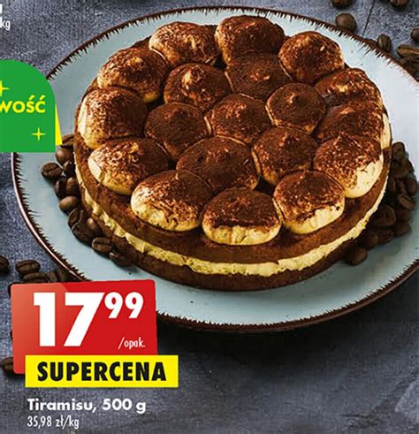 Promocja Tiramisu 500g W Biedronka