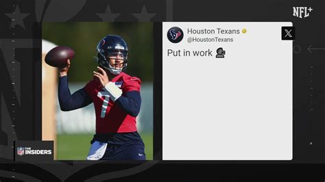 Nfl Networks Tom Pelissero All Signs Pointing Toward Houston Texans