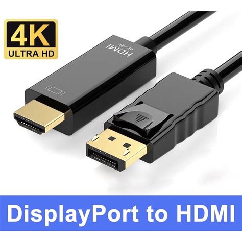 Dây Cáp Chuyển Displayport Dp Sang Hdmi 1080p Full Hd Dài 18m Chất