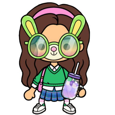 Toca Life World Cute Preppy Girl By Enp88 On Deviantart