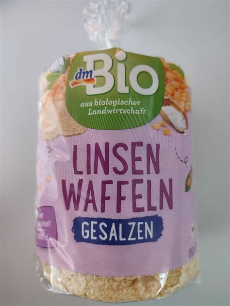 DmBio Linsenwaffeln Gesalzen Kalorien Neue Produkte Fddb