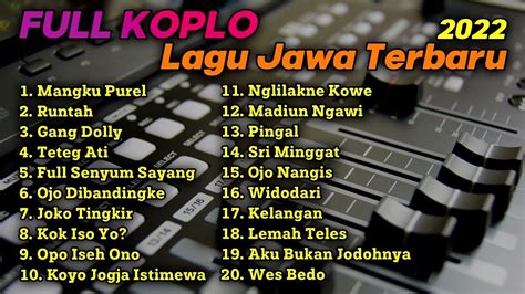 FULL DANGDUT KOPLO LAGU JAWA TERBARU 2022 TIARA FULL SENYUM SAYANG