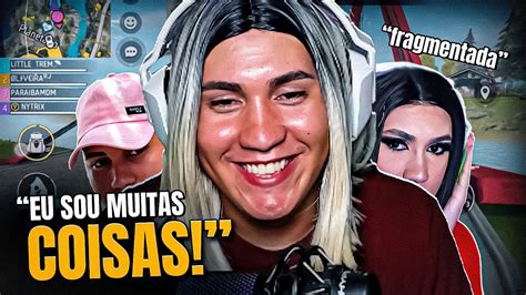 UMA MULHER COMPLETA E FRAGMENTADA Nytrix Free Fire YouTube