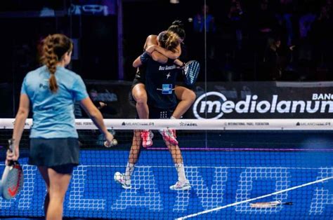 Bea González y Delfi Brea campeonas en en el Premier Padel Milán