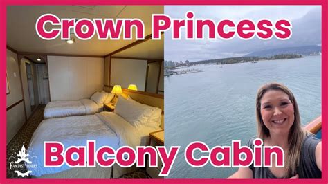 Crown Princess Balcony Cabin Tour Youtube