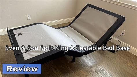 Sven Son Split King Adjustable Bed Base Frame Review Youtube