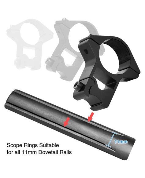 Cvlife 1 Inch Dovetail Scope Rings Mounts For 38 Or 11mm Dovetail Ra